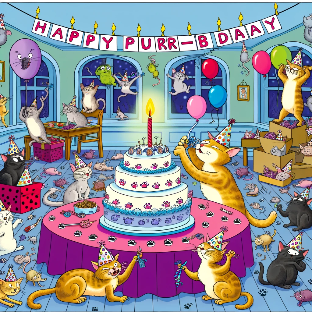 Birthday Cat Puns That Are Purr-fectly Hilarious